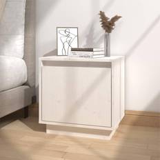 vidaXL 40x30x40 massivt fyrretræ Sengebord 30x40cm