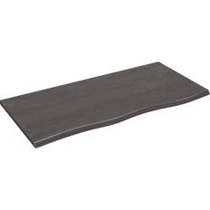 vidaXL Dark Grey 100 x 50 x 2 cm Wall Shelf 100cm