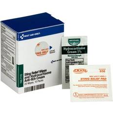 First Aid SmartCompliance Sting Relief Wipes & Hydrocortisone Anti-Itch Cream Kit