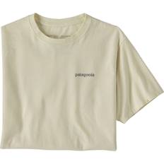 Patagonia Herre T-shirts Patagonia Fitz Roy Icon Ansvarlig te, hvid 2023 Kortærmede T-shirts