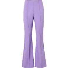 Only Astrid Life HW Flare Pant Paisley Purple