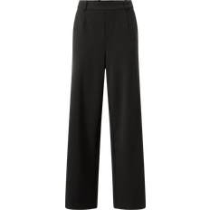 Vila Dam Byxor & Shorts Vila Byxor viVarone HW Pant Svart