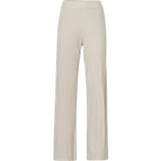 Acrilico Pantaloni Only Pants Knt Moonbeam Female Raggio Di Luna Blanco