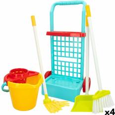 Giocattoli per la Pulizia Colorbaby Cleaning Trolley with Accessories 30,5 x 55,5 x 19,5 cm