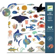 Aufkleber Djeco Kinder Sticker-Set Ozean