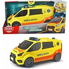 Plástico Vehículos de Emergencia Dickie Toys Ambulanz mit Licht und 38 cm