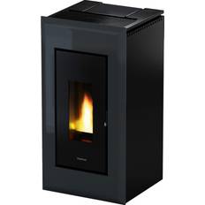 Chimeneas Estufa de pellet canalizable freepoint vega 10,5 kw antracita