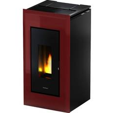 Chimeneas Estufa de pellet canalizable freepoint vega 10,5 kw mokka