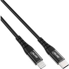 Apple usb c till lightning kabel 2 m ​​​​​​​ InLine USB-C Til Lightning Kabel MFi Apple 2 m