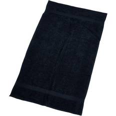 Cheap Bath Towels Efalock Economy 30 x 90 cm Black Bath Towel Black