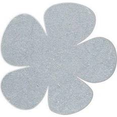 Tischdecken D-C-Fix Magnetische "Flower" Tischdecke Silber, Grau