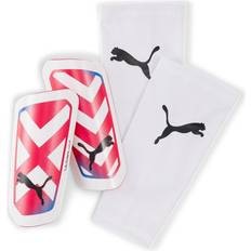 Puma Shin Guards Puma ULTRA Light Sleeve Football Shin Guards, White, XL, Accessories