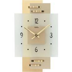 Beige Uhren AMS 36cm- 9241 Wanduhr