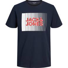 Jack & Jones T-Shirt 12233999 Dunkelblau Standard Fit