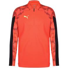 Puma individualFINAL 1/4 Zip träningströja Fiery Black Herr