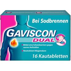 GAVISCON Dual 250mg/106,5mg/187,5mg Kautabletten