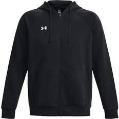 Under Armour Herre Sweatere Under Armour Men's Rival Fleece FZ Hoodie - Black