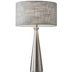 Silver Table Lamps Adesso Linda Table Lamp 12.5"