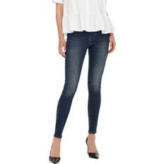 Only Onlmila Høj Talje Jeans - Blue Denim