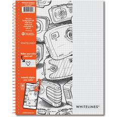 Office Supplies Roaring Spring Paper Products Whitelines Wirebound Graph 70 Sheets-Grey