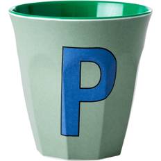 Machine Washable Cups Rice Melamin Cup Medium Letter P 30 cl