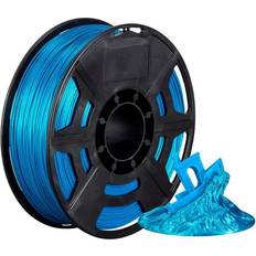 3D Printing Monoprice hi-gloss 3d printer filament pla 1.75mm 1kg/spool blue green