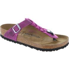 Birkenstock Pink Shoes Birkenstock Gizeh Braid Women's Fuchsia Euro