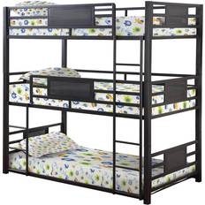 Metal triple bunk bed Rogen Triple Bunk Bed