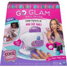 Plastic Stylist Toys Spin Master Cool Maker Go Glam Nail Salon Stamp Patterns Full Manu & Pedi Set