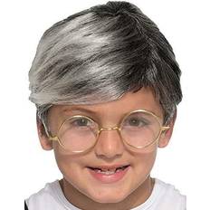 Gray Wigs Forum Novelties Old man funny child wig