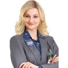 Yellow Short Wigs Leslie knope parks and recreation wig