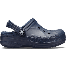 Crocs navy lined Crocs Kid's Baya Lined Clog - Navy