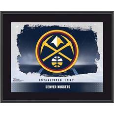 Sports Fan Products Denver Nuggets x Sublimated Horizontal Team Logo Plaque