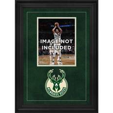 Milwaukee Bucks Deluxe x Vertical Photograph Frame with Team Logo