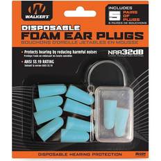 Billig Høreværn Walker's Disposable Foam Ear Plugs Teal