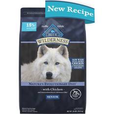 Dog food blue buffalo Blue Buffalo Wilderness High Protein Natural Senior Dry Dog Food Wholesome Grains, Chicken