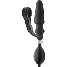 Master Series Exxpander Inflatable Plug and Cockring: Analplug mit Pumpe und