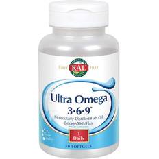 Kal 1200 Mg Ultra Omega 3-6-9 Softgels, Count