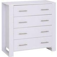 Furniture Homcom 4 Clothes Chest of Drawer