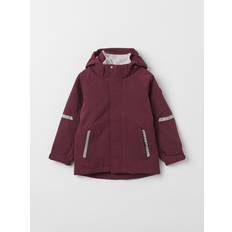 Press-Studs Shell Outerwear Polarn O. Pyret Stormy Shell Jacket - Plum