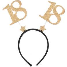 Santex Diadem med Tal Guld Tallet