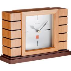 Bulova B1659 Usonian II Frank Lloyd Wright Table Clock