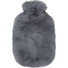 Bouillottes Fashy Bouillotte à eau déhoussable avec housse polaire 2 L Gris foncé