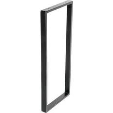 Wagner Møbelben Designframe Sort 710x300 mm Bordben