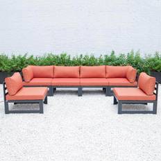 Metal Patio Furniture Leisuremod Chelsea Outdoor Lounge Set