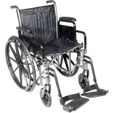 Health McKesson wheelchair steel 18"w x 16"d swing-away footrest 146-ssp218dda-sf