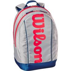 Gris Bolsas y Fundas de Padel Wilson Backpack Gris Rojo Junior