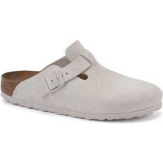 51 ½ - Weiß Pantoletten Birkenstock Boston VL - Antique White