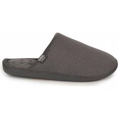 Cotton/Textile - Men Slippers Totes Airtex Suedette Mule - Grey