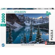 NATHAN Jigsaw Puzzles NATHAN Valley of the Ten Peaks 2000 Pieces